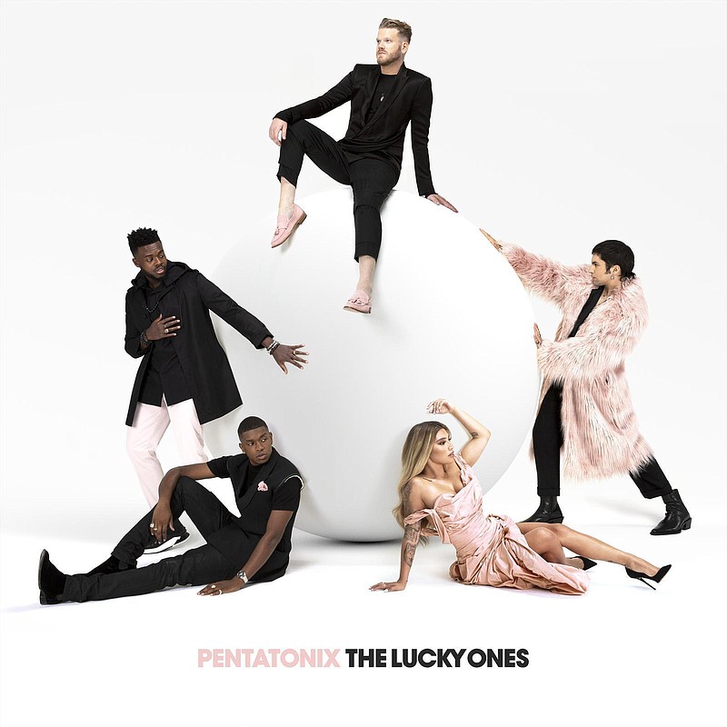 This cover mage released by RCA Records shows "The Lucky Ones" by Pentatonix. (RCA via AP)