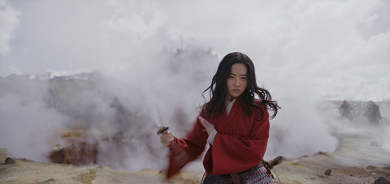Mulan (Yifei Liu) in a scene from the live-action 'Mulan,' which premiered on Disney+ during the pandemic. (Film Frame/Disney/TNS)