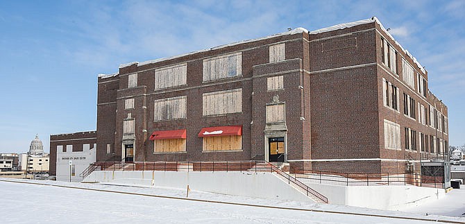 The now closed Simonsen School building is one of two local landmarks owners are looking at the opportunity of being added to the National Register of Historic Places.