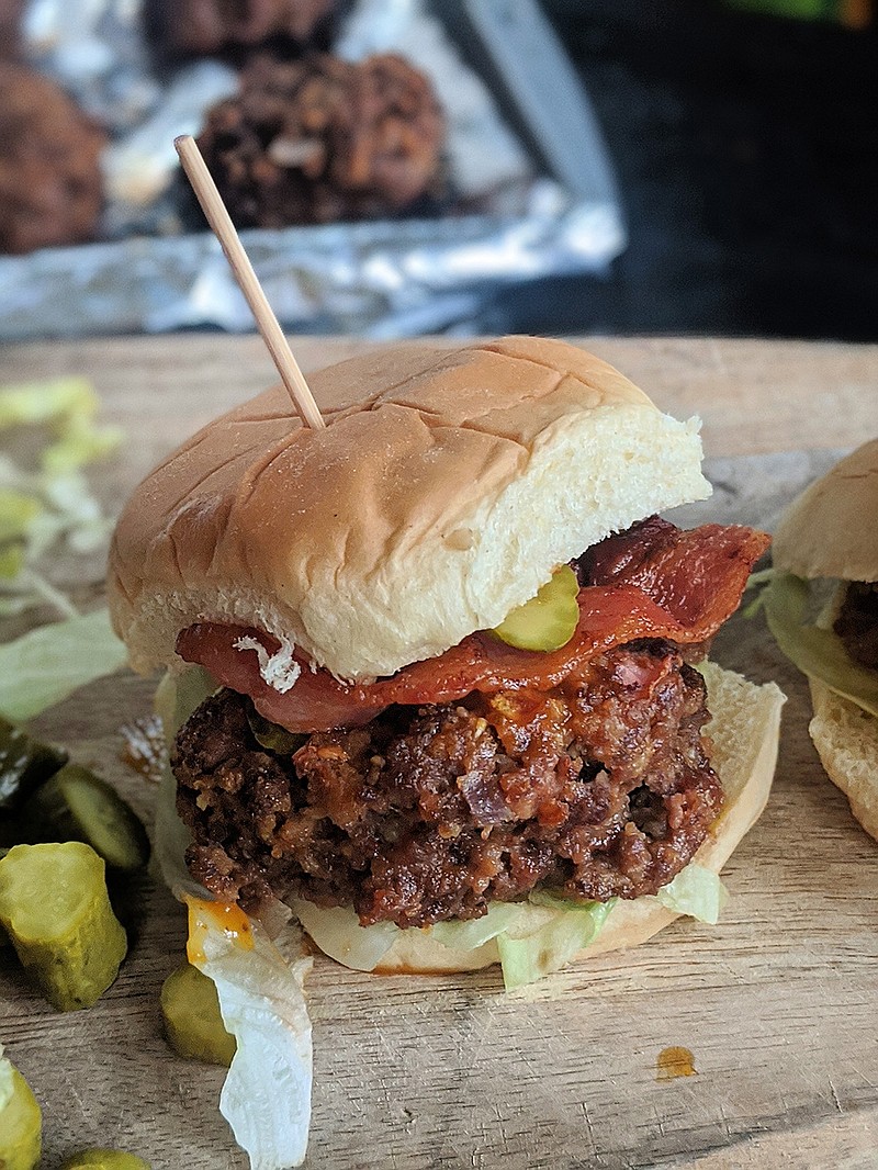 Meatloaf sliders are great for tailgating or any time you crave a bite-sized burger. (Gretchen McKay/Post-Gazette/TNS)