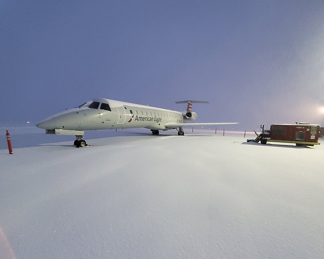 American Airlines has canceled all Tuesday flights at Texarkana Regional Airport.  Monday's flights were also canceled. Airport officials are still waiting on a decision for Wednesday, according to Airport Director Paul Mehrlich.