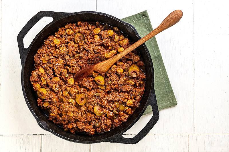 Picadillo. (Photo by Rey Lopez for The Washington Post.)