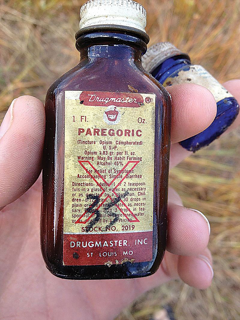 Before laws were implemented, you could walk into a pharmacy and ask the pharmacist for a big 'ole bottle of Paregoric, a narcotic. One of its uses was to treat tummy troubles.