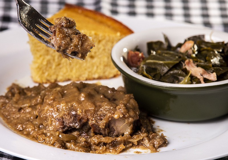 Southern Smothered Ox Tails. (Colter Peterson/St. Louis Post-Dispatch/TNS)