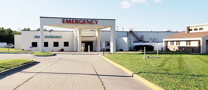 The Callaway Community Hospital in Fulton is shown in this Fulton Sun file photo.