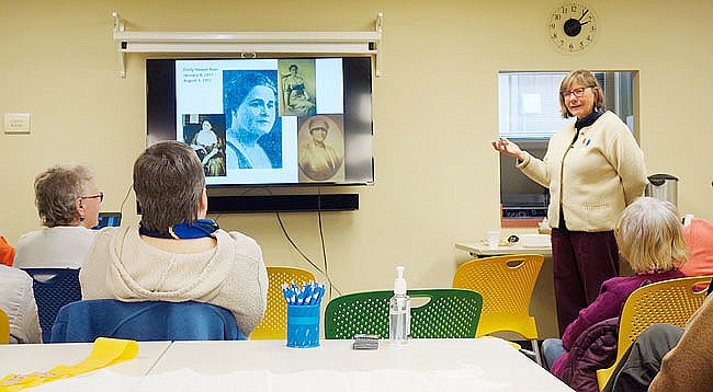 Author Margot McMillen has previously lectured at the Callaway County Library.