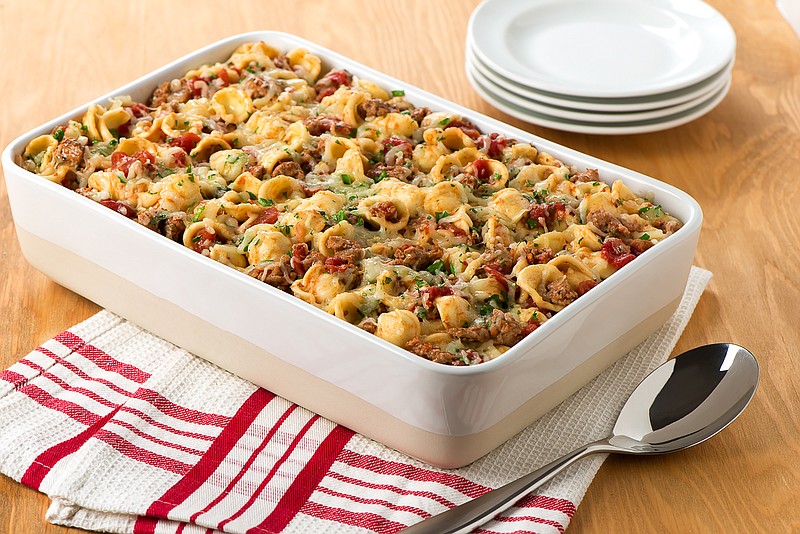 Chicken parmesan pasta bake is kind on the wallet and full of flavor the family will love. As a bonus, it makes enough for leftovers. 