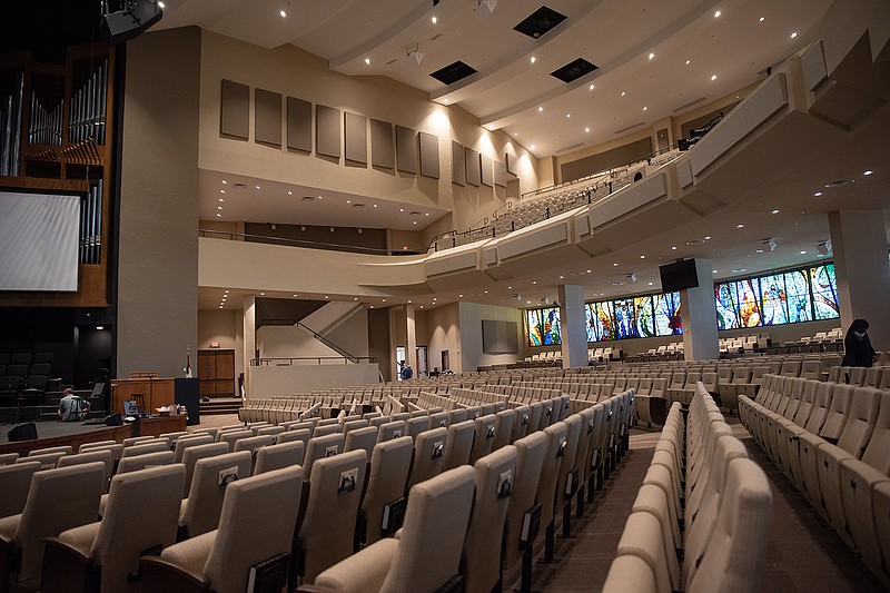 First Baptist Church Texarkana on Moores Lane will hold Good Friday service in their new worship center for the first time since the March 2020 fire that caused smoke damage throughout the building.