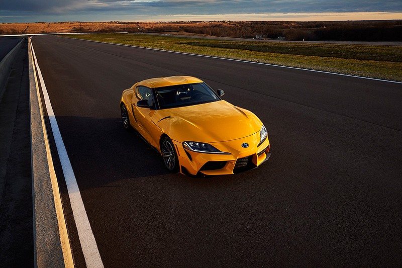 My advice, put the Supra in "D," pay attention to the road and try to figure out what you're going to tell a trooper who happens to be filling out his paperwork when you fly by at some multiple of the speed limit. (Photo courtesy of Toyota Motor Sales U.S.A. Inc.)


