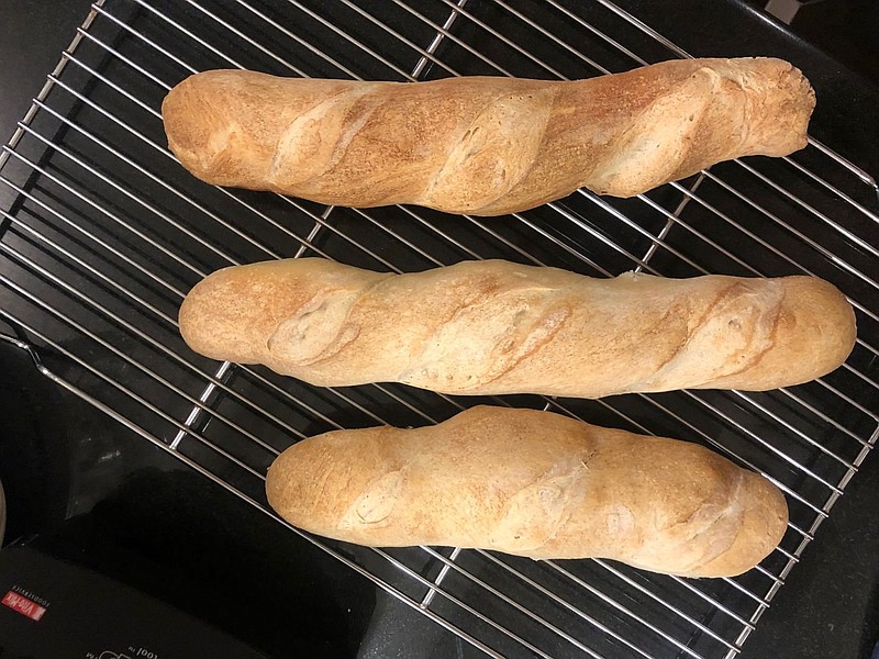 These baguettes were made with expensive, French-style flour. They were totally worth it. (Daniel Neman/St. Louis Post-Dispatch/TNS)