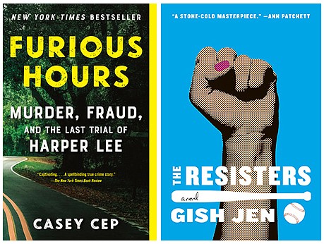 The finalists for Daniel Boone Regional Library's One Read 2021 are "Furious Hours: Murder, Fraud, and the Last Trial of Harper Lee" by Casey Cep, and "The Resisters" by Gish Jen.
