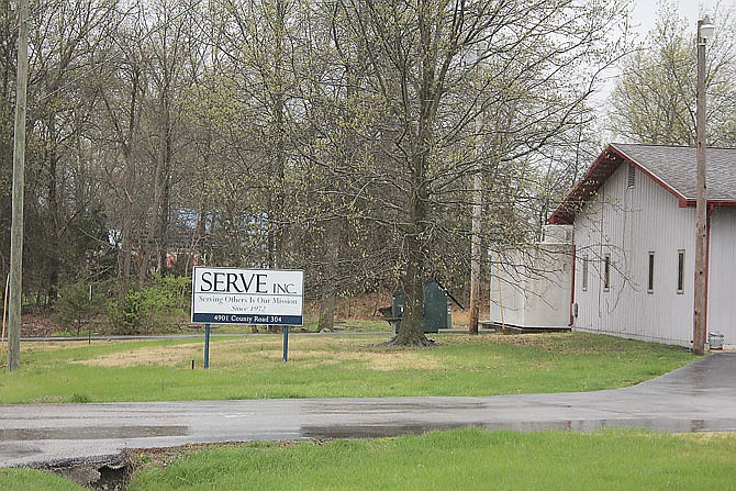 FILE: SERVE Inc. is located at 4901 Callaway County Road 304.