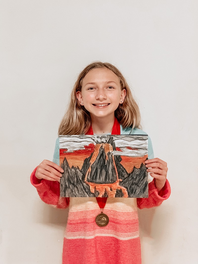 TMS student receives award at the Junior Visual Arts Scholastic Event