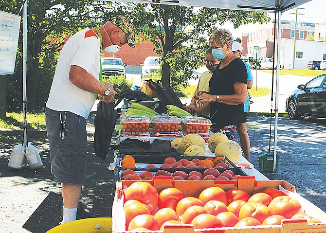 FILE: Visit Fifth Street in front of the Callaway County Courthouse in Fulton or the parking lot across from New Bloomfield Elementary School on Saturday for local produce and goods.