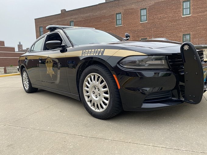The Cole County Sheriff's Department installed soy-based tires last July on a 2019 Dodge Charger patrol vehicle used by a deputy for traffic enforcement. Sheriff John Wheeler said the tires have performed well and plans to install more of these tires on other sheriff's department vehicles (submitted photo)