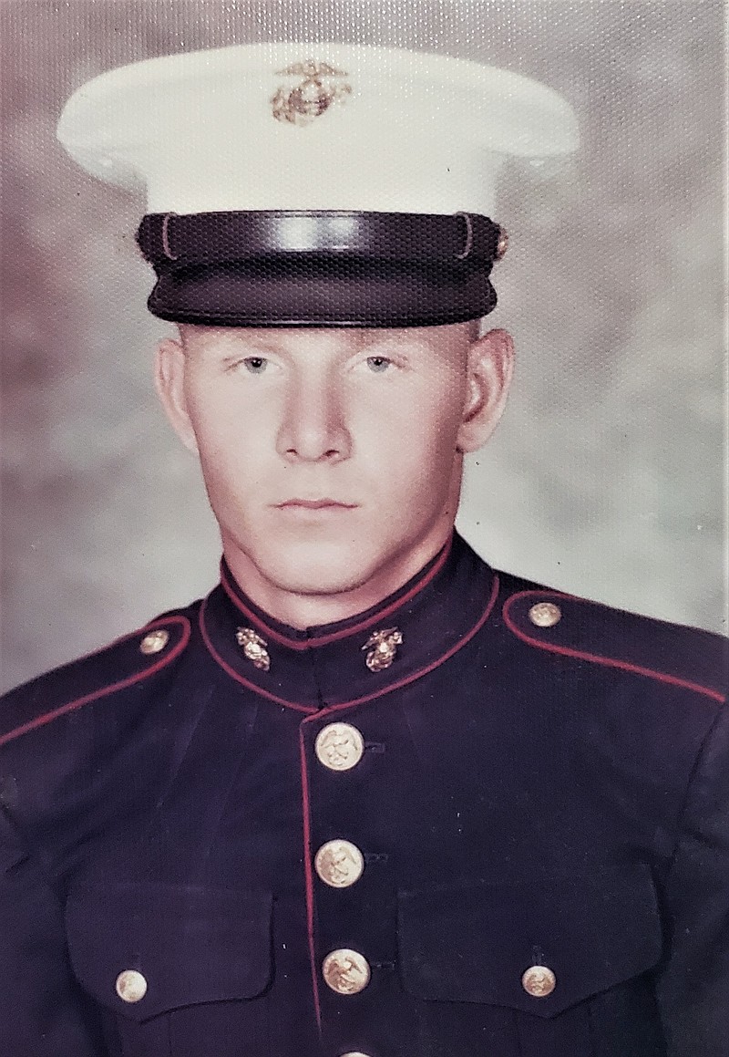 Teddy Sigite is pictured following his graduation from boot camp at the Marine Corps Recruit Depot in 1970. (Courtesy of Ted Sigite)