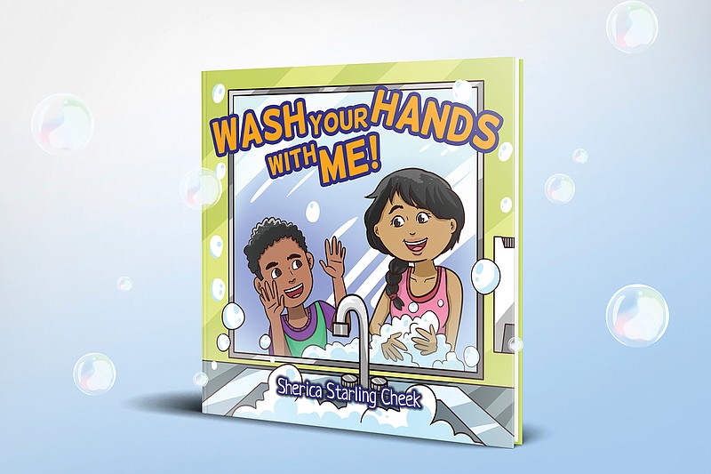 This book by a Hooks, Texas, native engages kids ages 2-7 with a step-by-step guide to washing their hands in a rhythmic and entertaining way. (CONTRIBUTED PHOTO)
