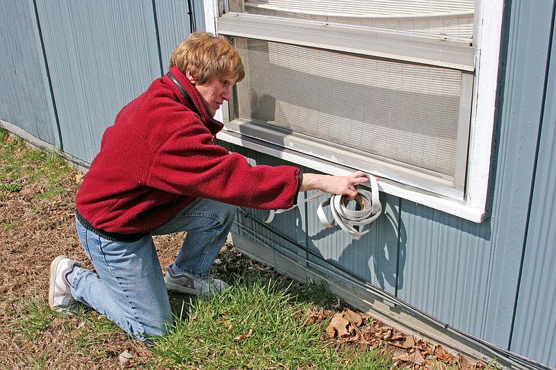 Weatherstripping is an easy, quick, and effective method to reduce energy loss. (Dreamstime/TNS)