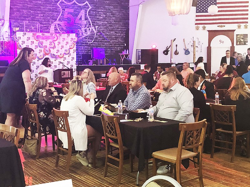 The Callaway Chamber of Commerce held its annual banquet Wednesday at 54 Country in Fulton. The banquet — which was rescheduled from January due to the Coronavirus pandemic — brings together local business, government and school leaders.