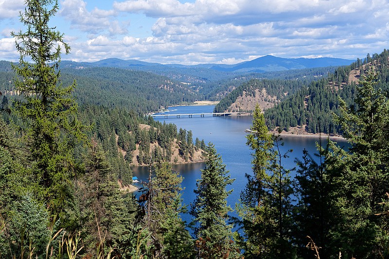 Lake Coeur d'Alene in Idaho. Coeur d'Alene lures families with the promise of beach days, a range of water sports, scenic boat rides, fishing, and hiking. (Tristan Brynildsen/Dreamstime/TNS)