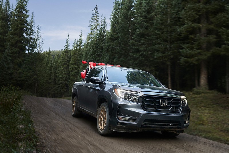 Honda's unibody Ridgeline excels as a family vehicle but gets mixed grades on towing and hauling capacities. (Photo by @BlakeJorgenson courtesy of American Honda Motor Co. Inc.)