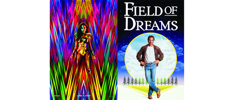 The Texarkana, Texas, Parks and Recreation Department will screen "Wonder Woman 1984" on May 27 and "Field of Dreams" June 3 in Spring Lake Park free of charge.