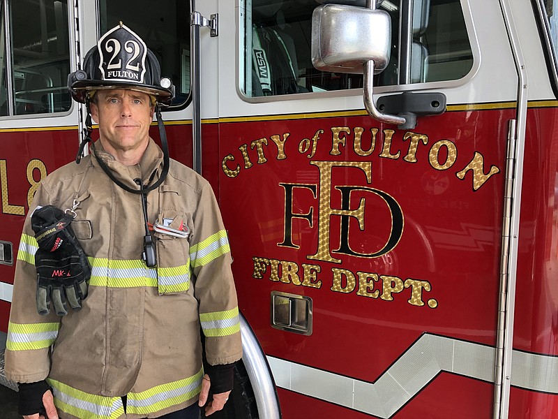 Shawn Pettigrew has been with the Fulton Fire Department for 10 years, the first three as a volunteer firefighter and the last seven as a lead engineer. Pettigrew is also a volunteer firefighter with the Central Callaway Fire Protection District.