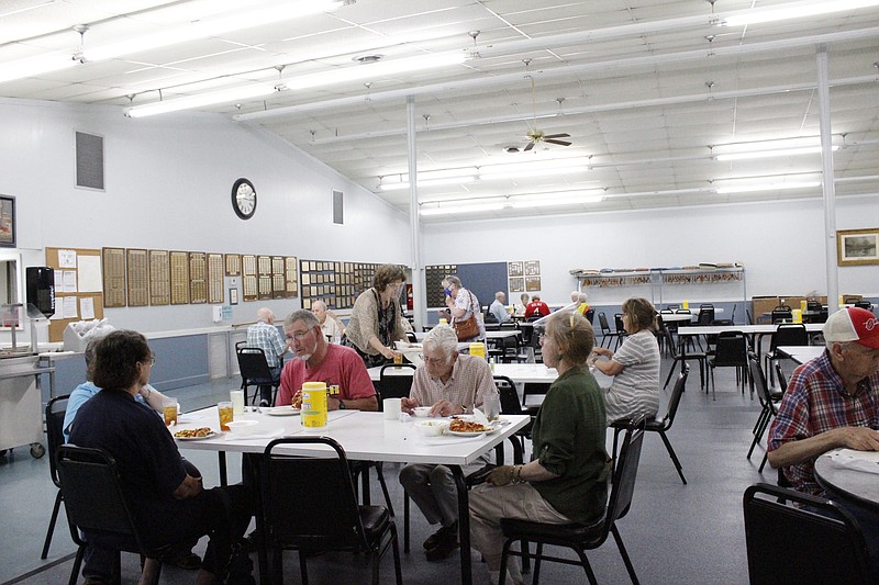 Patrons were able to sit down for a meal at the California Nutrition Center for the first time since March of 2020 on Monday, May 24, 2021, as in-person service made its return. Nutrition Center board president Dee Butts said with the return, other recurring events hopefully have a return of their own on the horizon.