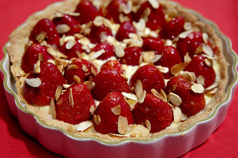 A strawberry tart. (Hillary Levin/St. Louis Post-Dispatch/TNS)