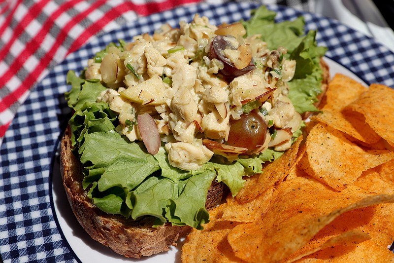 Curried Chicken Salad, Wednesday, May 12, 2021. (Hillary Levin/St. Louis Post-Dispatch/TNS)