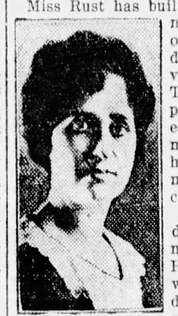 <p>Ruth Rust. Photo of Ruth Rust from 1924 Kansas City Star.</p>