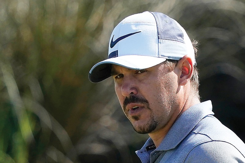 In this May 20 file photo, Brooks Koepka is shown after making a birdie on the 13th hole during the first round of the PGA Championship in Kiawah Island, S.C.