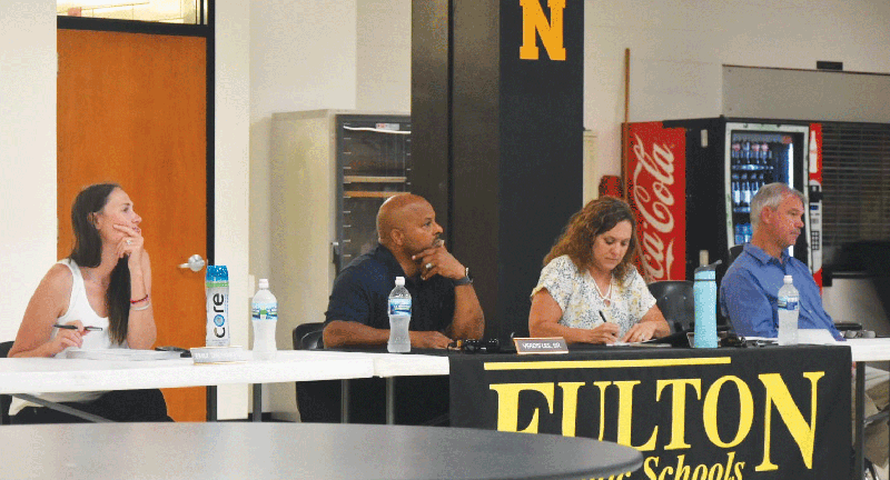 The Fulton school board listened to two presentations at Wednesday night's meeting. One from Karen Snethen and Jen Meyerhoff on Bright Futures, and the other from assistant superintendent Chris Hubbach with updates on the end of the year school assessments.