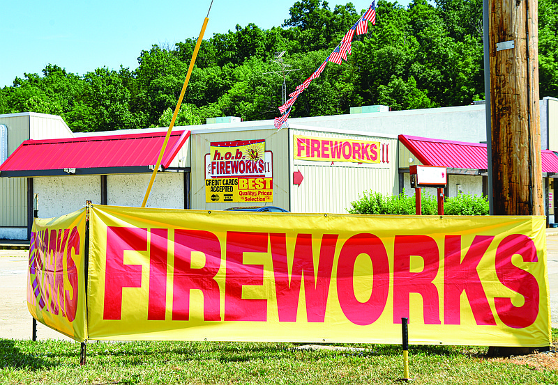 Fireworks sales outside the city limits of Jefferson are able to start Sunday. In the west part of the county, HOB in Apache Flats will be selling fireworks, as will other local operators from roadside tents and Bax Fireworks in Brazito.