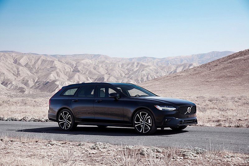 The 2021 Volvo V90 offers luxury in the shape of a station wagon. (Photo courtesy of Volvo Car Corp.)
