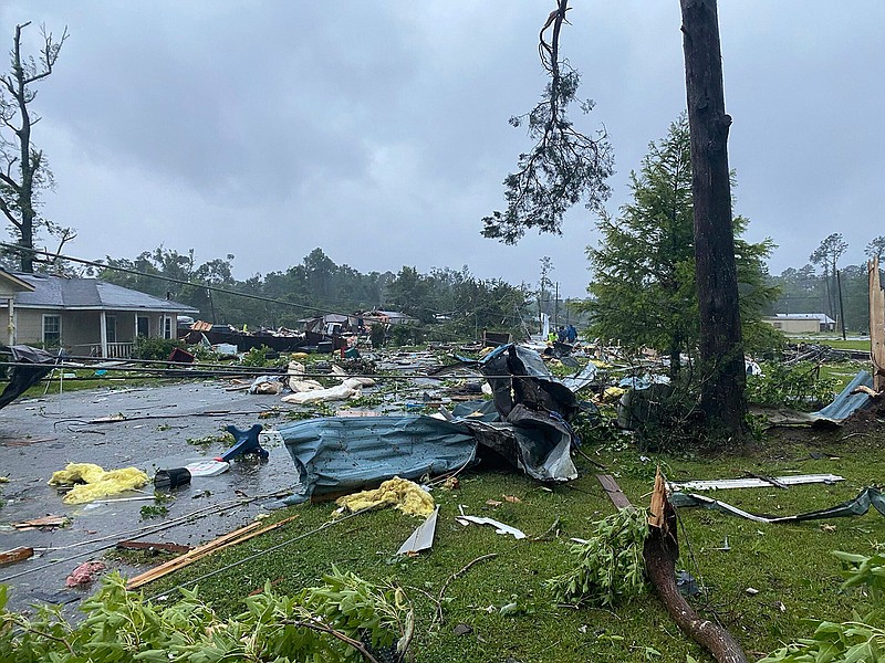 Claudette's tornado tally reaches 7 across 4 states | Texarkana Gazette