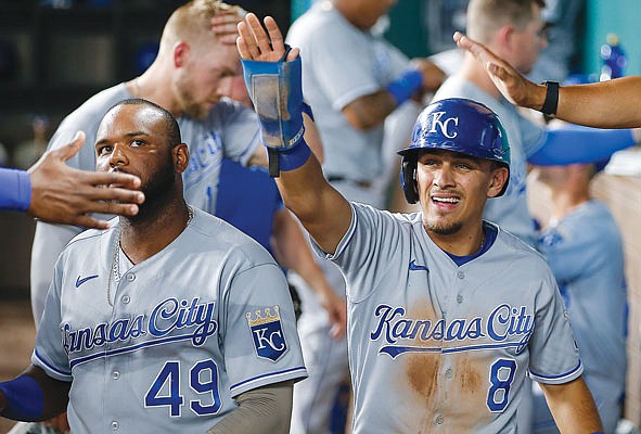 Lowe has three hits, two RBIs as Rangers beat Royals 9-4