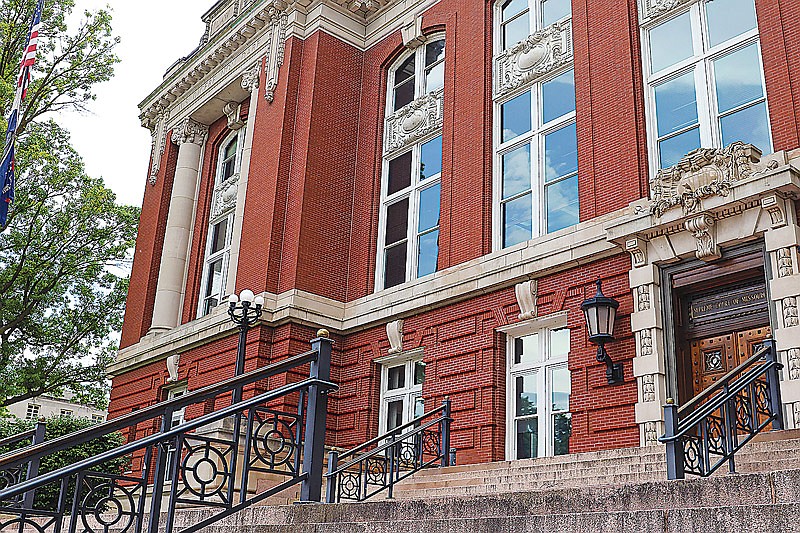 This June 29, 2021, News Tribune photo shows the front of the Missouri Supreme Court building in Jefferson City.