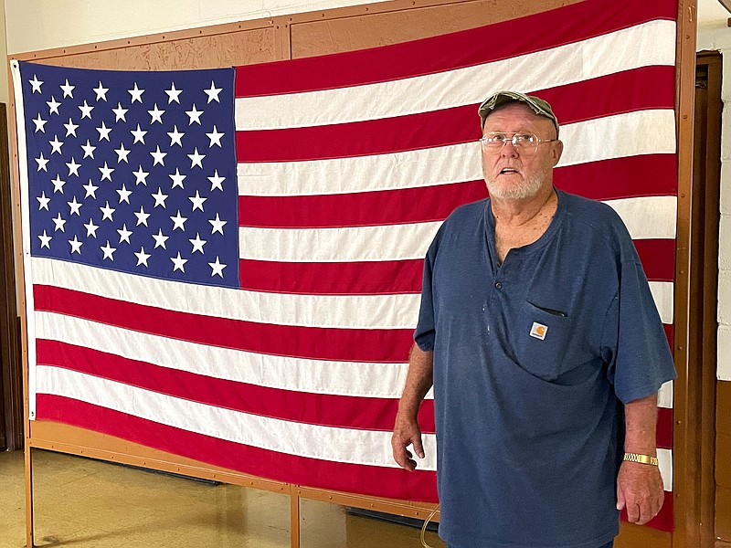 Larry Underwood has been the service officer for almost a year at the Veterans of Foreign Wars Post 2657 in Fulton, after previously serving for seven years as the post's commander.