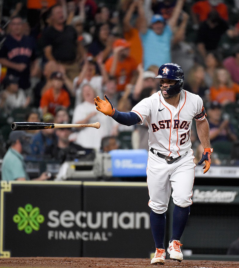 Altuve Homers Twice In Milestone Game As Astros Down Indians
