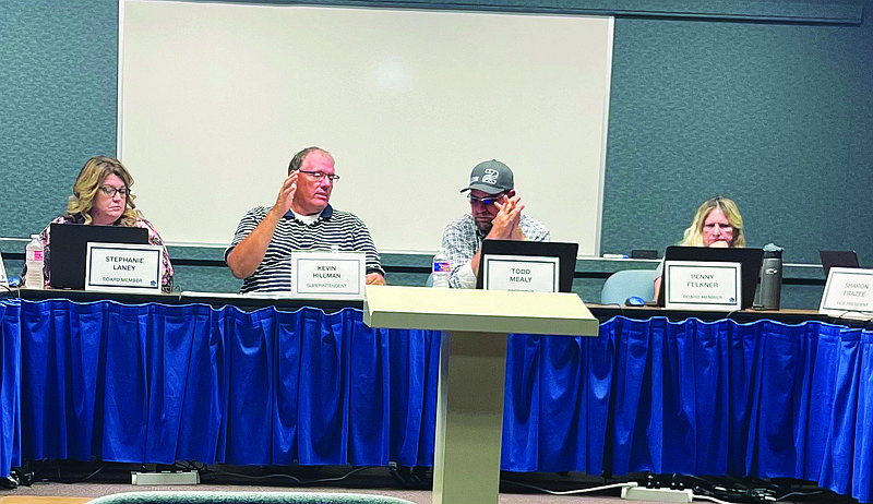 The South Callaway R-II Board of Education discussed back to school information, breakfast and lunch prices, the tax rate hearing and new policies during its July meeting.