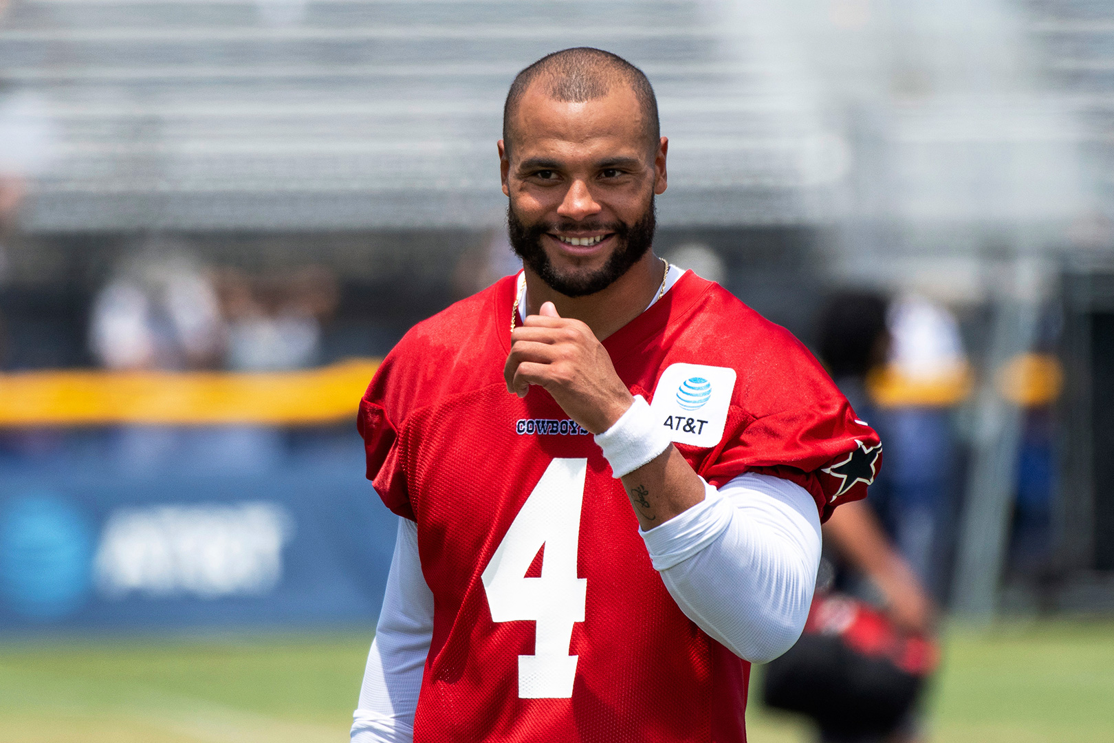 Dak's back  Prescott takes his next step at training camp