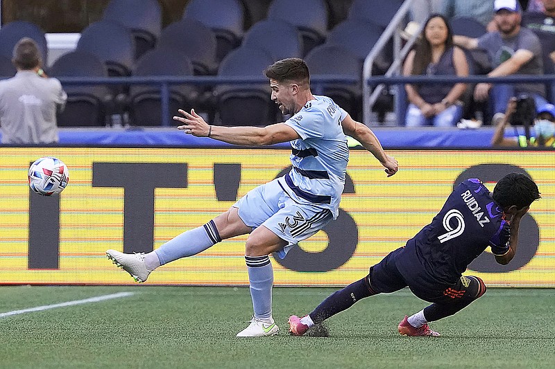 Sporting KC beats Sounders 3-1 to pull closer in West | Jefferson City ...