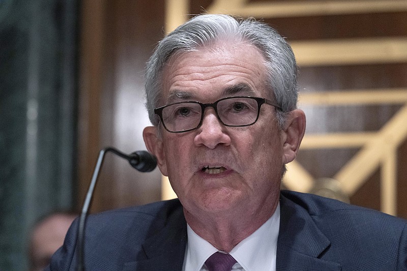 Federal Reserve Board Chair Jerome Powell testifies before Senate Banking, Housing, and Urban Affairs hearing to examine the Semiannual Monetary Policy Report to Congress, Thursday, July 15, 2021, on Capitol Hill in Washington. (AP Photo/Jose Luis Magana)