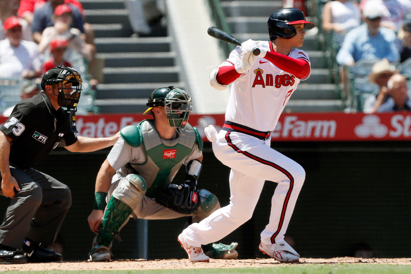 Shohei Ohtani, Jaime Barria help Angels beat A's, 1-0