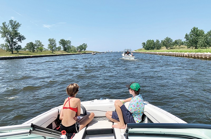 Boating is a great way to spend family time outdoors.