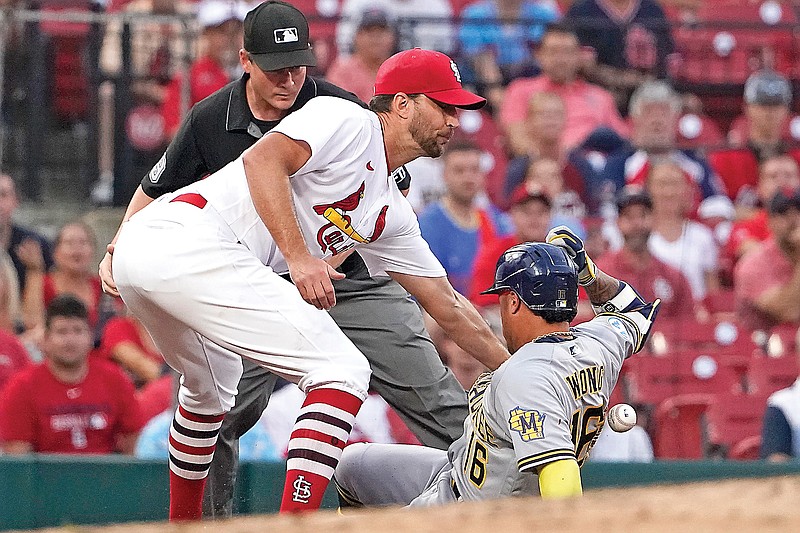 Burnes helps Brewers to another road win, 20 vs. Cardinals Fulton Sun