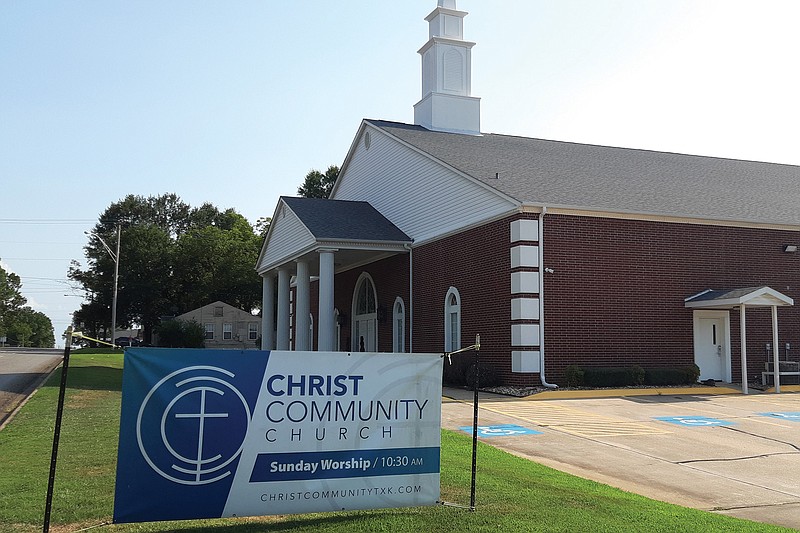 Christ Community Church has moved to the former Landmark Pentecostal Church on Texas Boulevard.