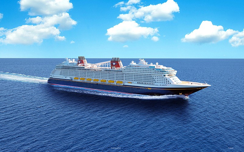 Disney Wish, the fifth cruise ship coming to Disney Cruise Line that will sail out of Port Canaveral beginning January 2022. (Disney Cruise Line/TNS)