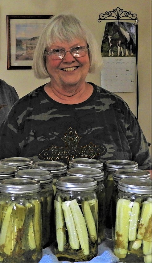 <p>Submitted</p><p>Pat Halsey Kirk not only has a warm smile, and a little chuckle ready to share, but she is also keeping alive the art of preserving food. Thanks Pat for sharing your canning stories and bringing back memories, for a lot of us.</p>